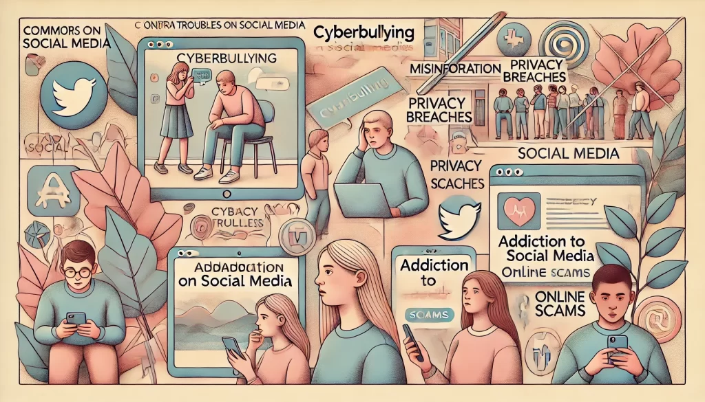 SNSで実際に起こるトラブルの全体像