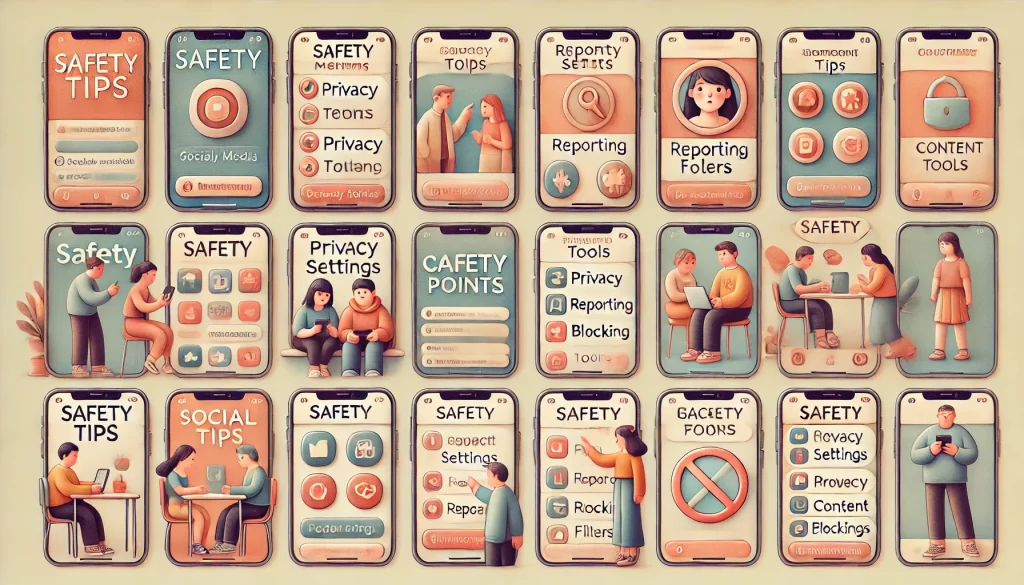 主要SNS別の注意ポイントと対策