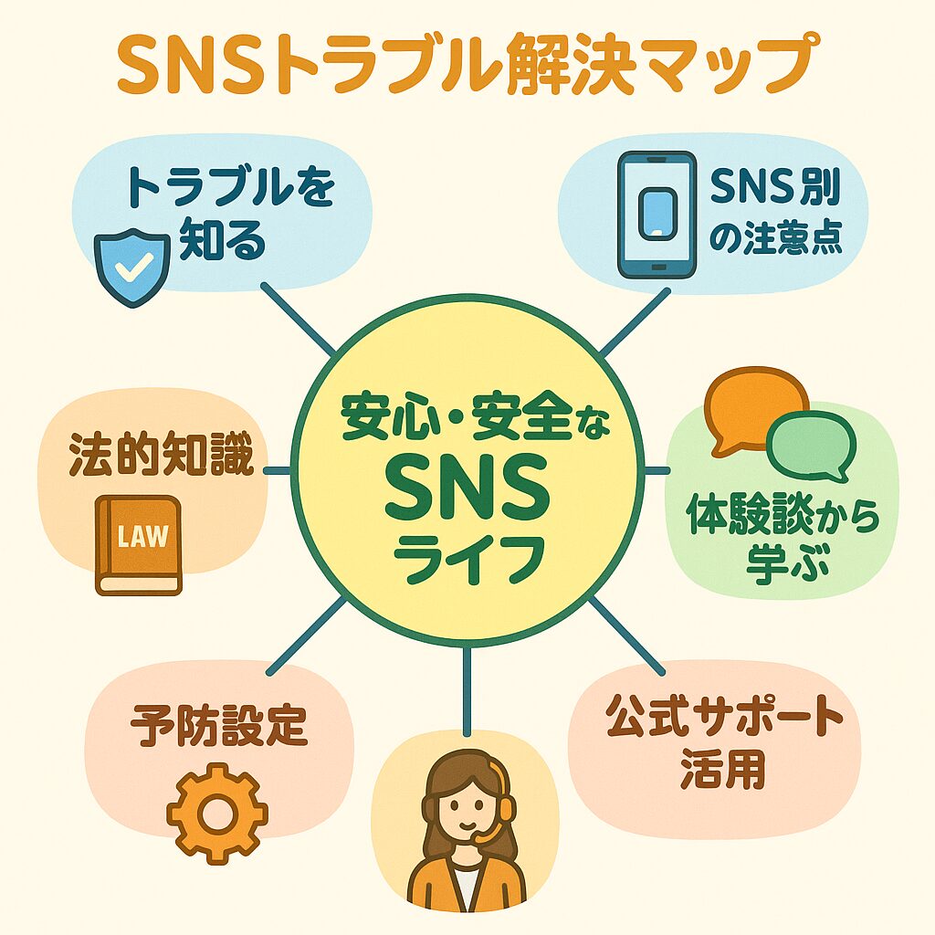SNSトラブル解決マップ