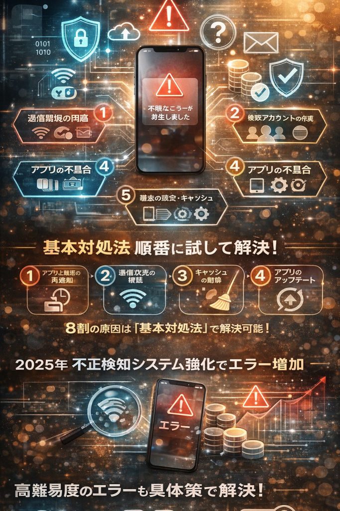 TikTok Liteで発生する不明なエラーの原因を徹底分析