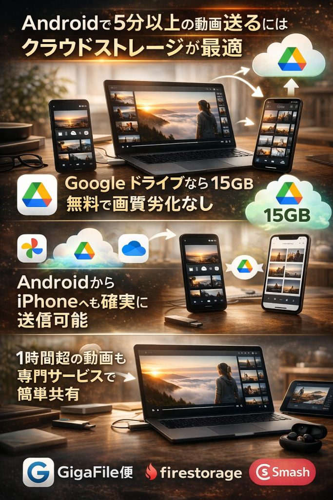 Androidスマホで動画共有ガイド